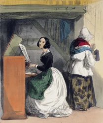 Un Alumno de la Escuela de Música, de 